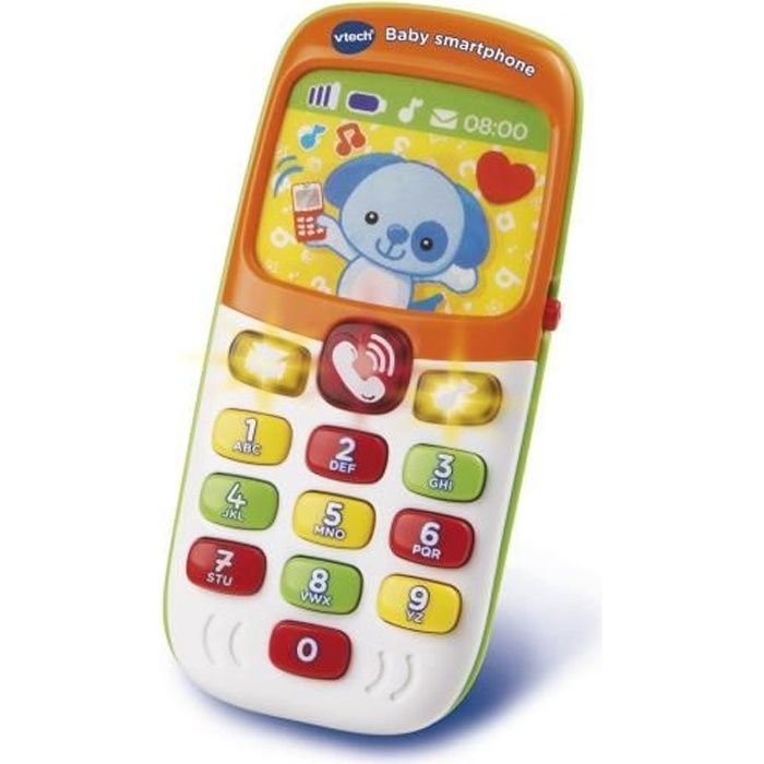 VTECH BABY – Smartfon dla dziecka dwujęzyczny, wielokolorowy