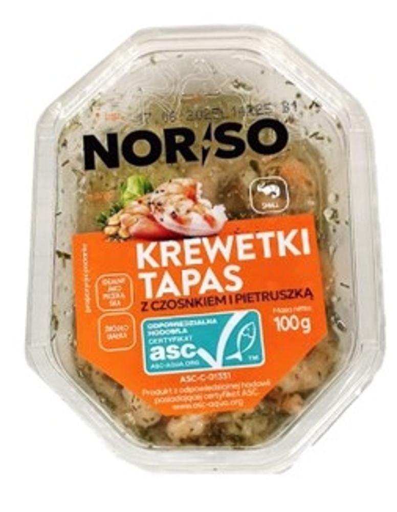 KREWETKI TAPAS Z CZOSNKIEM 100 g