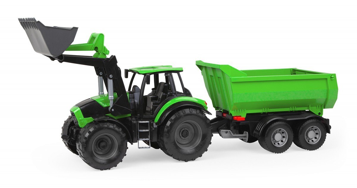 Traktor Worxx Deut z-Fahr z przyczepą 74 cm Lena