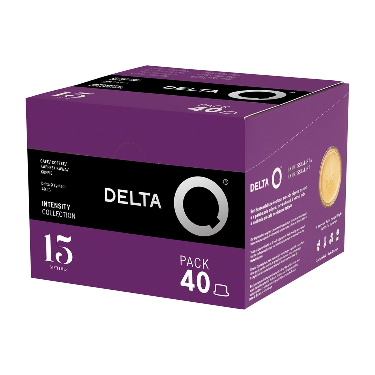 Kapsułki Delta Q MythiQ (15) - 40szt.