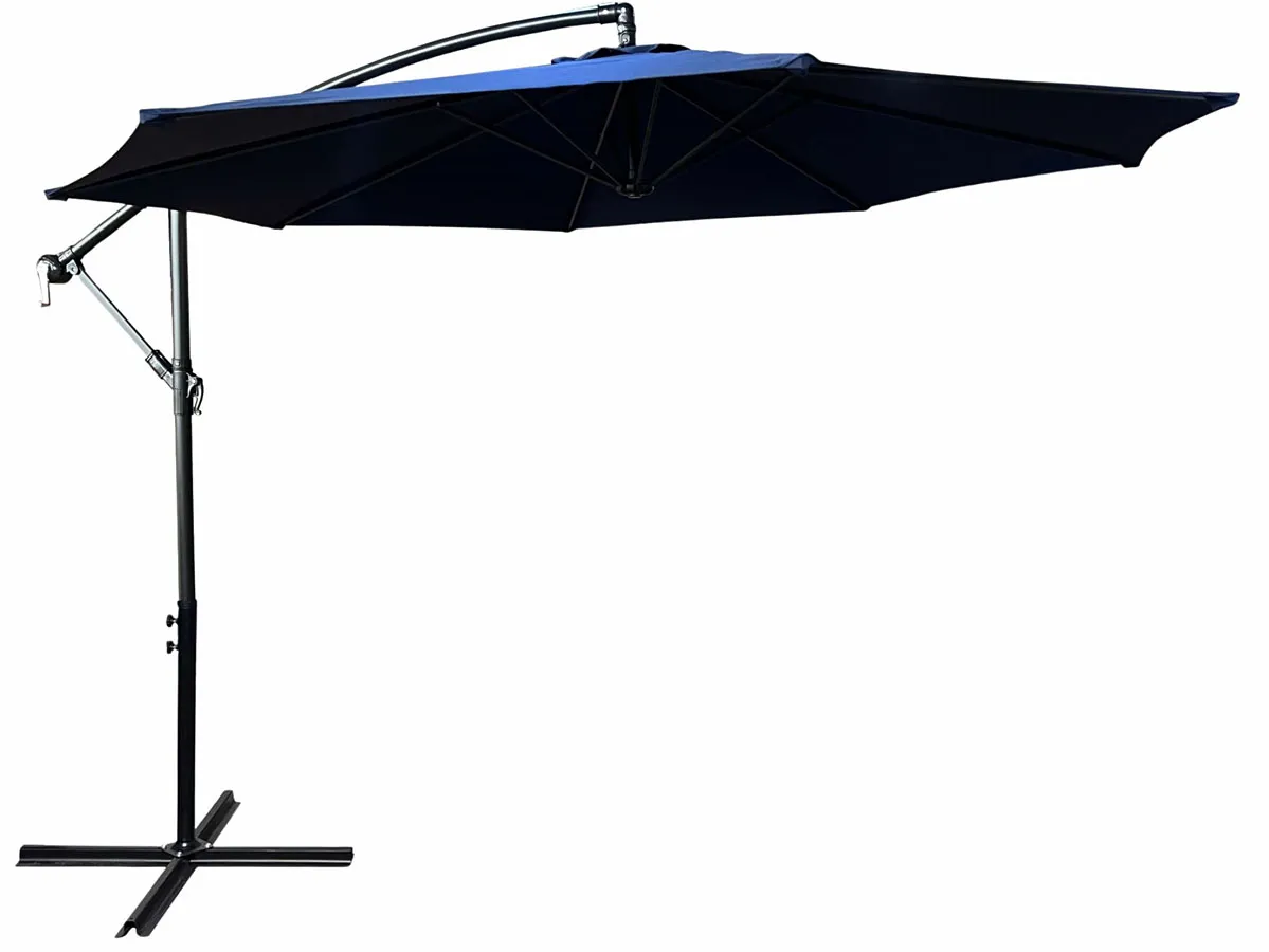 Granatowy parasol ogrodowy S2-D62