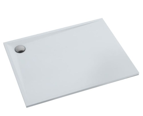 SCHEDPOL SCHEDLINE COLLECTION Brodzik prostokątny LIBRA SMOOTH WHITE (biały gładki) 70x90x3 z systemem STABILSOUND PLUS 3SP.L1P-7090-