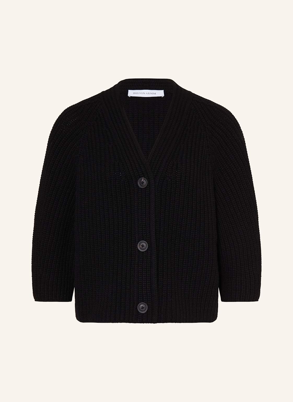 Iris Von Arnim Kardigan Fallou schwarz