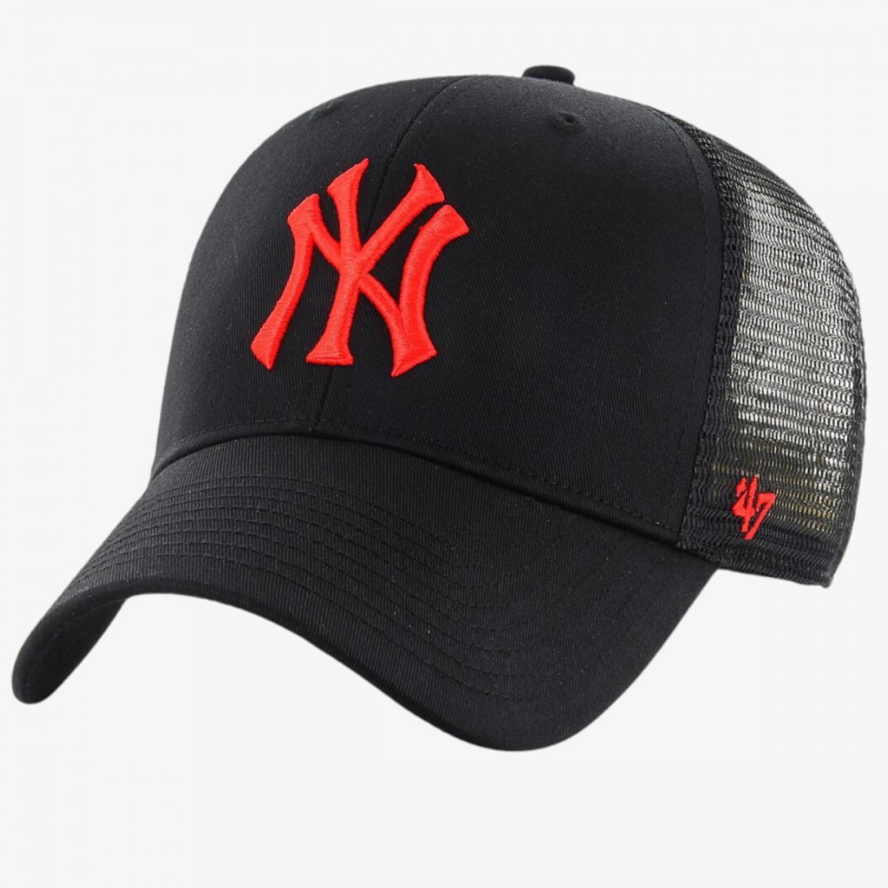Czapka Z Daszkiem NY New York z siatką Czarna BRANS17CTP-BKN