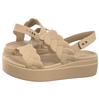 Sandały Brooklyn Woven Upper Lw Chai 209977-212 (CR383-a) Crocs