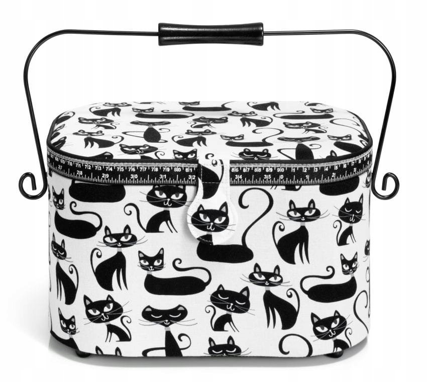 koszyczek na przybory do szycia PRYM 612029 KOTY .