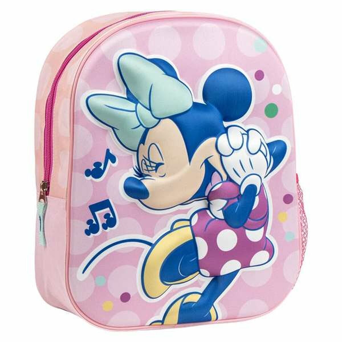 Plecak szkolny 3D Minnie Mouse Różowy 25,0 x 31,0 x 10,0 cm