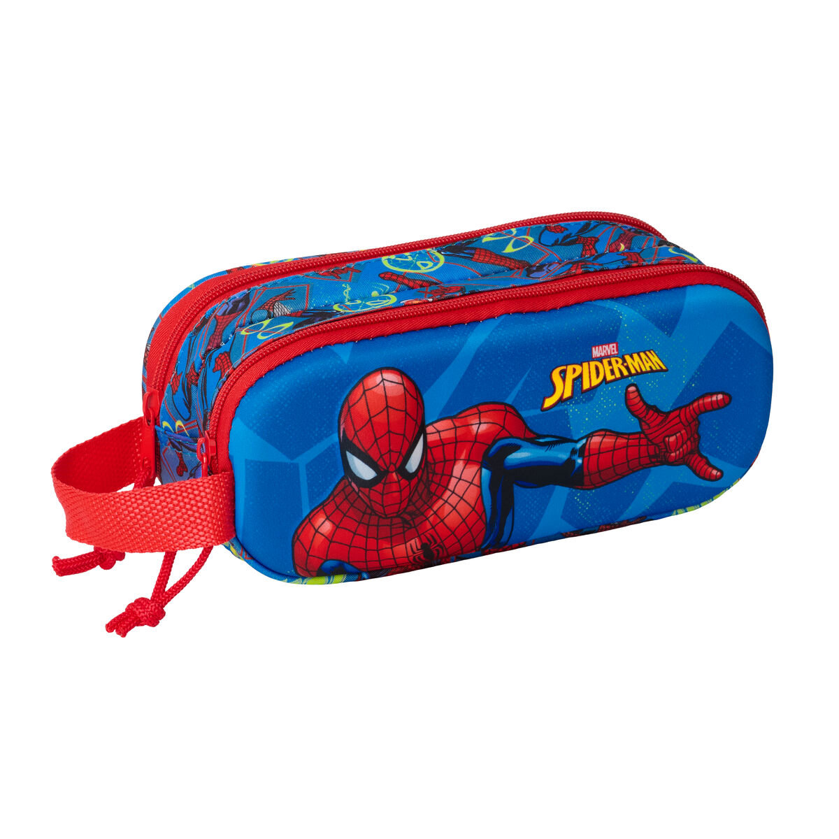Plecak szkolny Spider-Man Czerwony Granatowy 21 x 8 x 6 cm