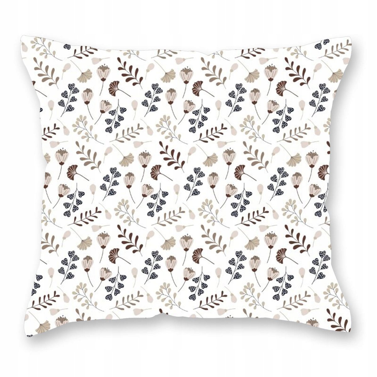 Poszewka na jaśka dziecięca 40X40 bawełna biała wzory