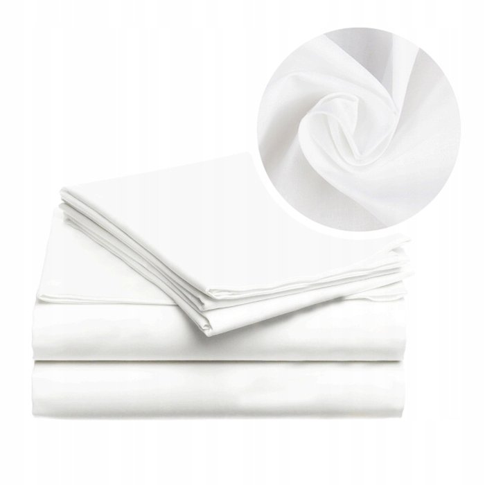 Prześcieradło bawełna 100% hotelowe 160x240.