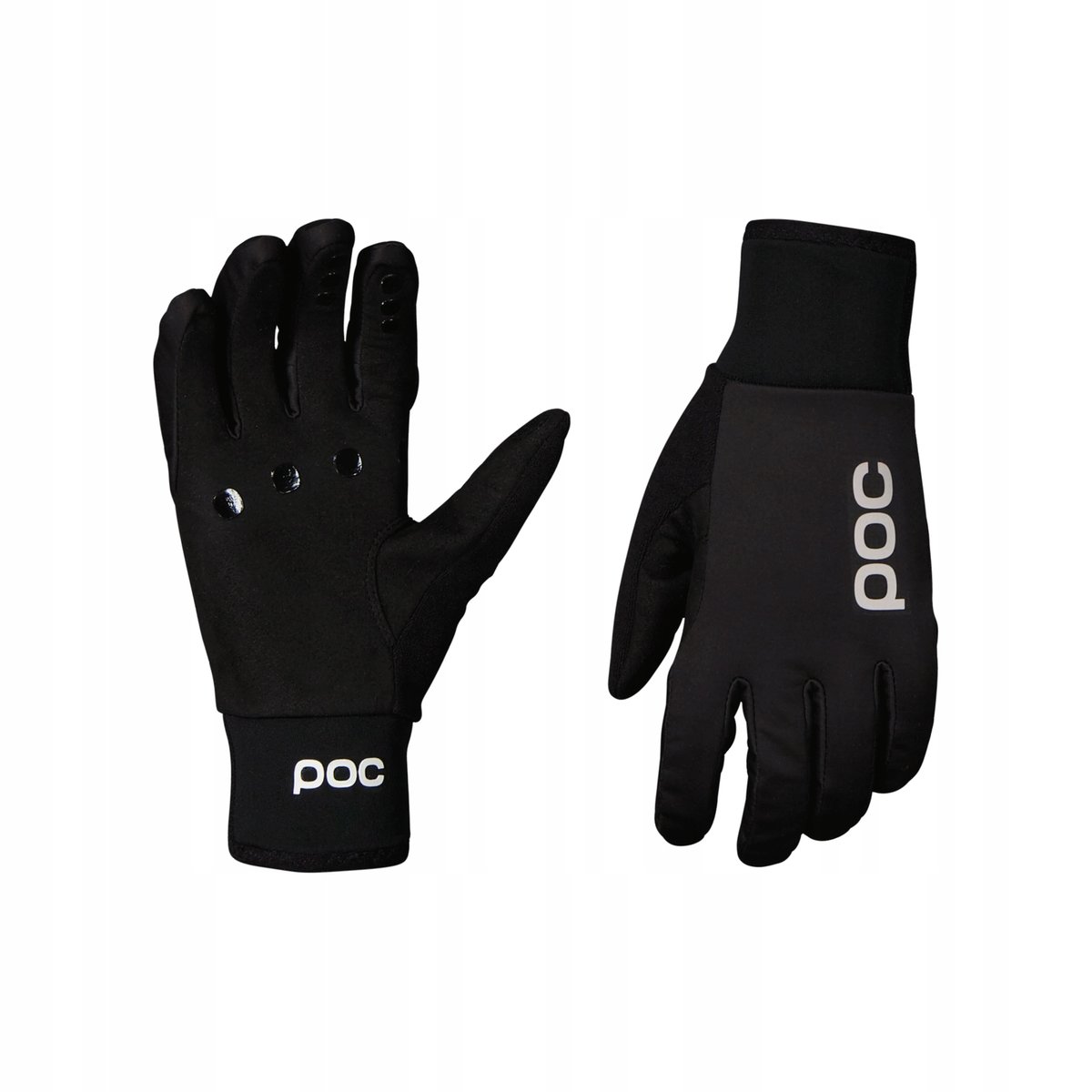 Rękawice Rowerowe POC Thermal Lite Glove - Uranium Black - Rozmiar XL