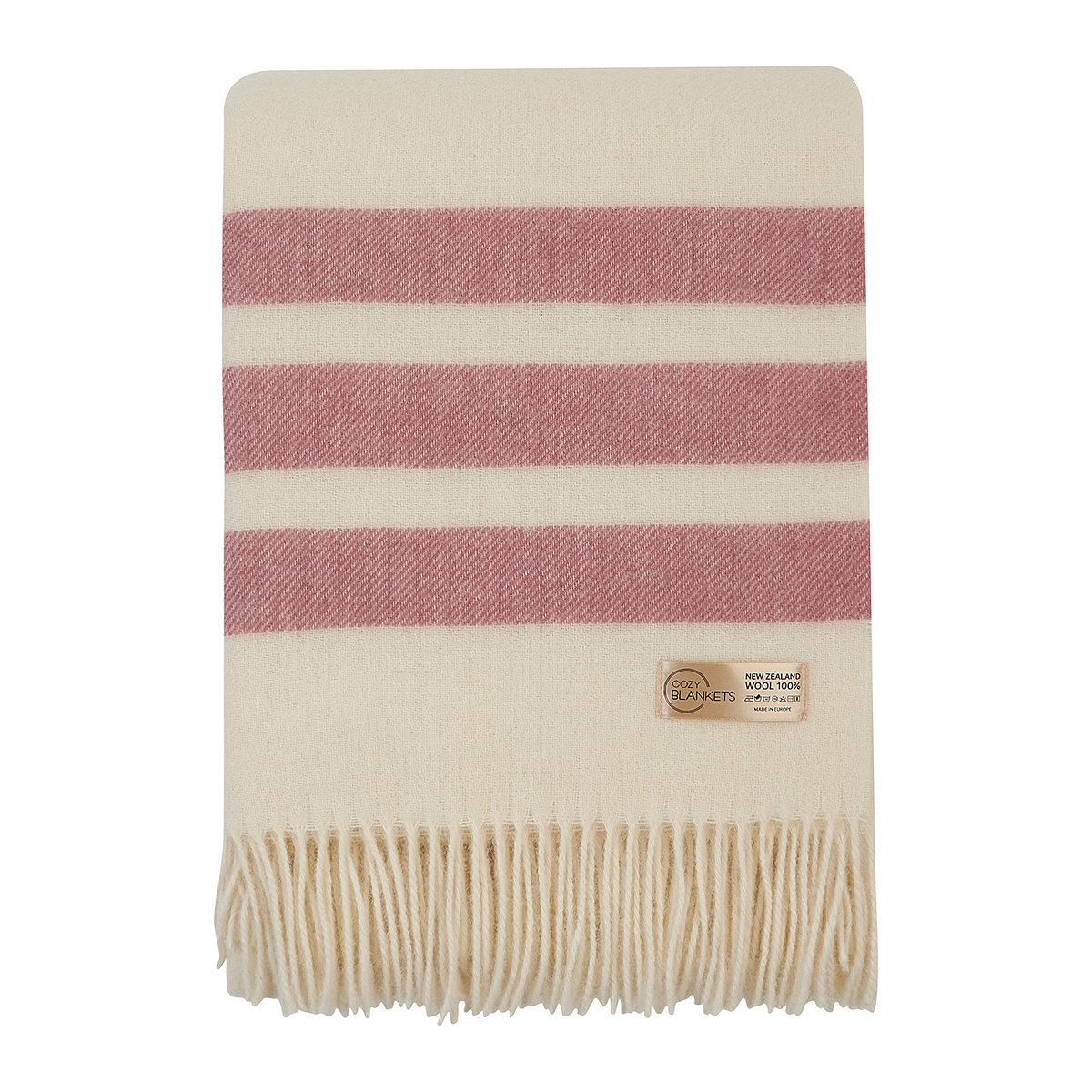KOC WEŁNIANY cieply miękki 100% wełna pled koce 140x200 Cozy Blankets