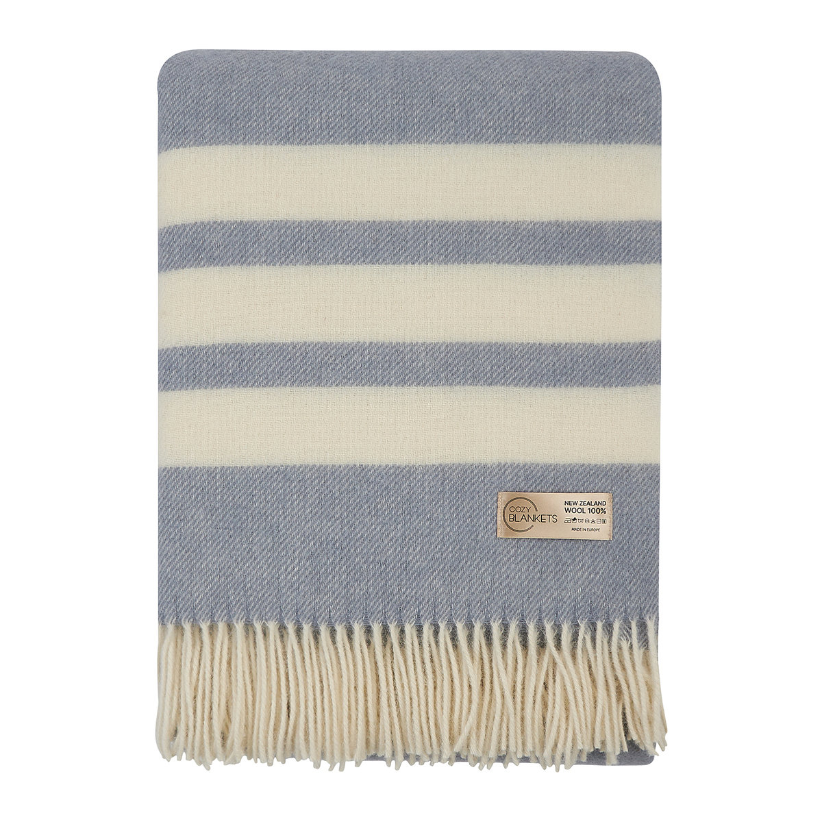KOC WEŁNIANY cieply miękki 100% wełna pled koce 140x200 Cozy Blankets