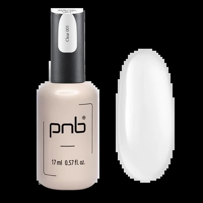 Żel do paznokci przezroczysty UV/LED Strong Iron Gel Clear PNB, 17 ml