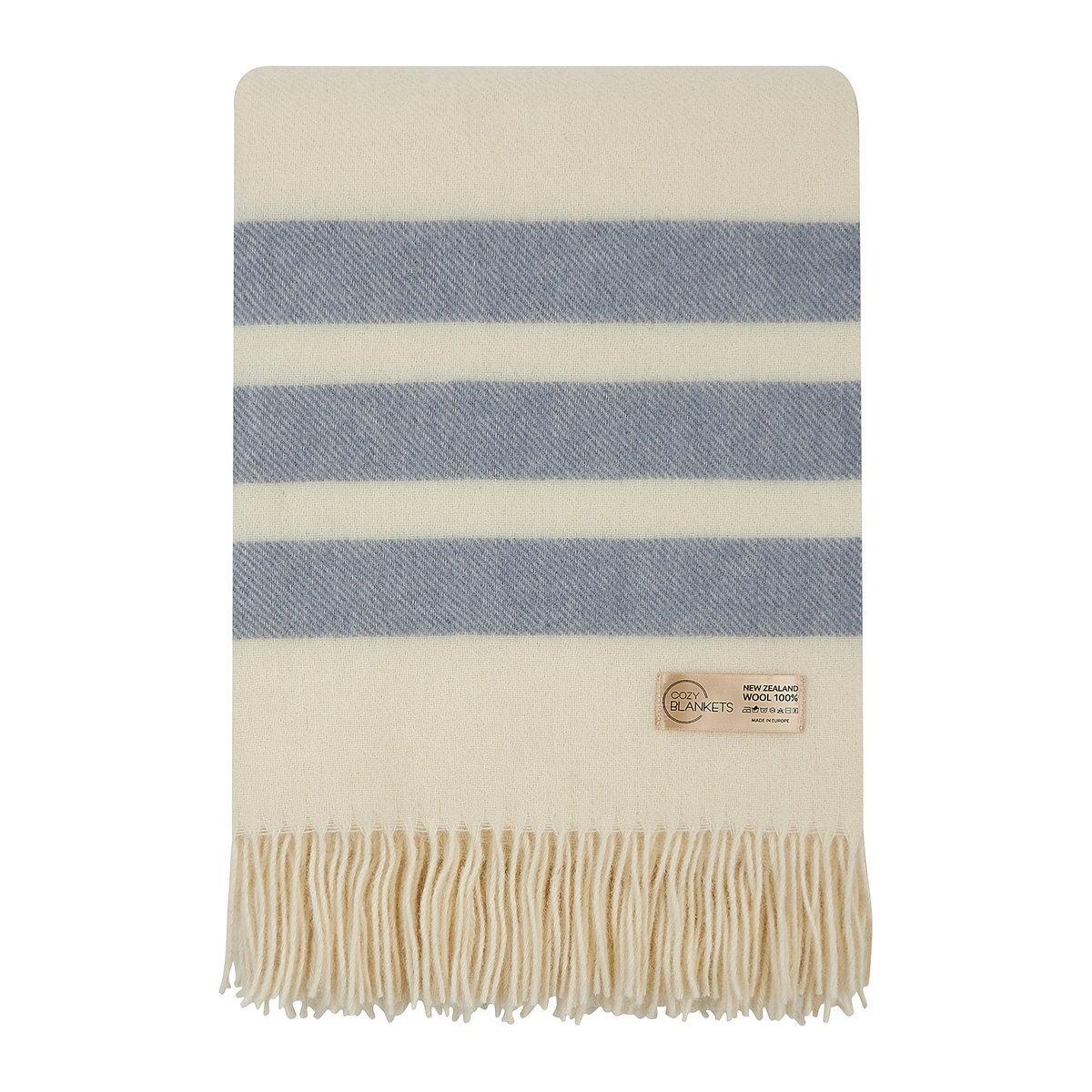 KOC WEŁNIANY cieply miękki 100% wełna pled koce 140x200 Cozy Blankets