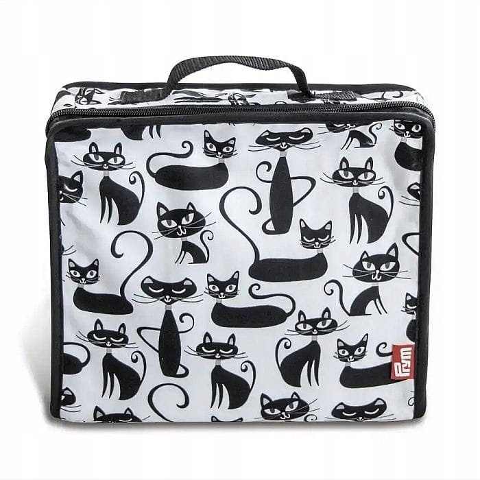 torba mini na przybory dziewiarskie/ krawieckie PRYM 612087 koty (1)