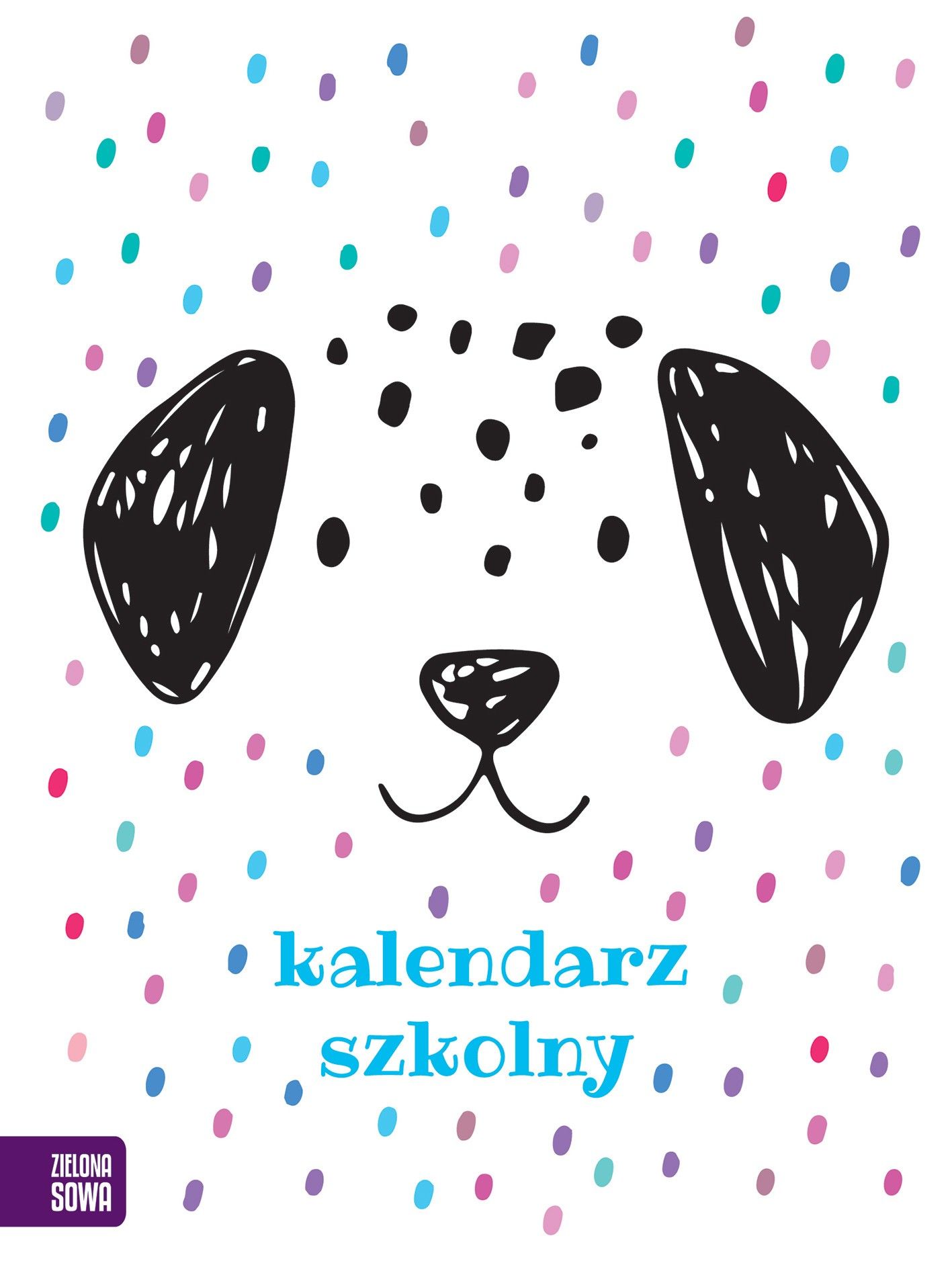 Kalendarz szkolny. Pieski - kalendarz
