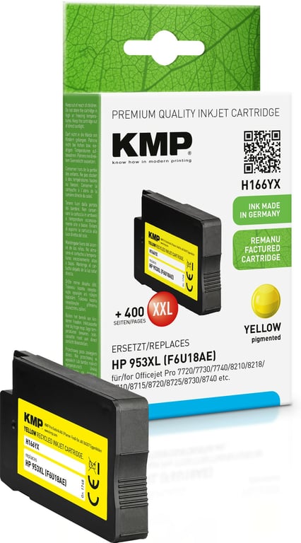 KMP 1748,4009 nabój z tuszem Zamiennik Wysoka (XL) wydajność Żółty 1748,4009