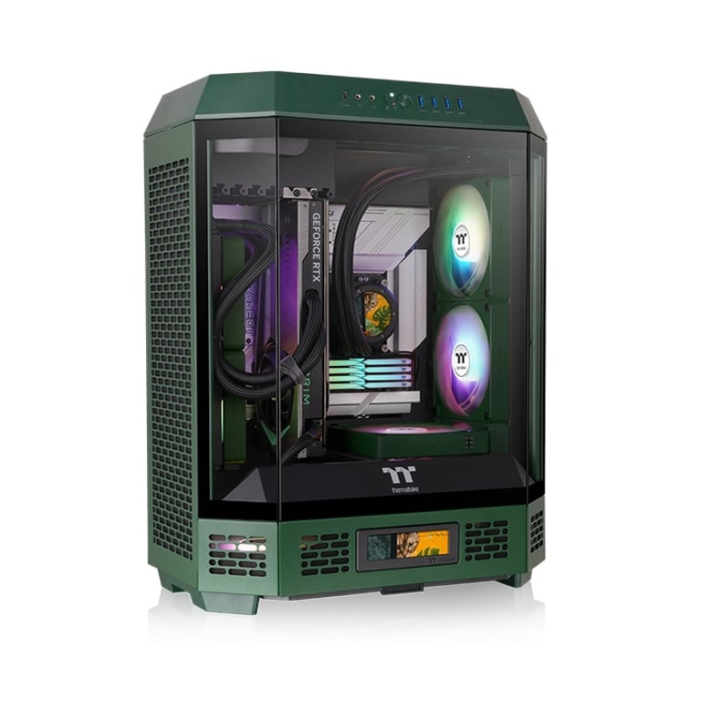 Thermaltake Tower 600 Midi Tower Zielony CA-1Z1-00MCWN-00