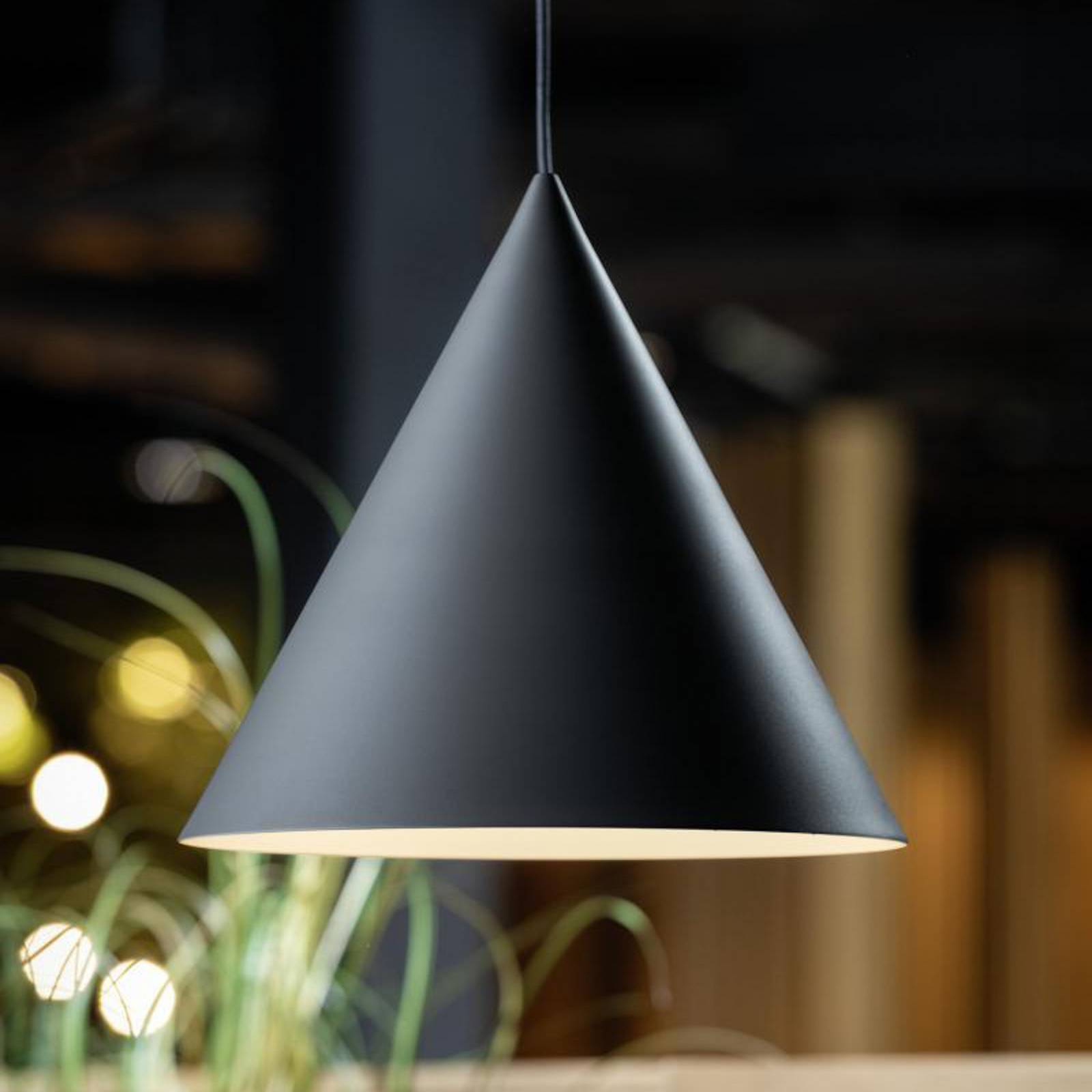 SLV Lampa wisząca Magico, możliwość ściemniania, czarny, salon / jadalnia, aluminium, nowoczesny