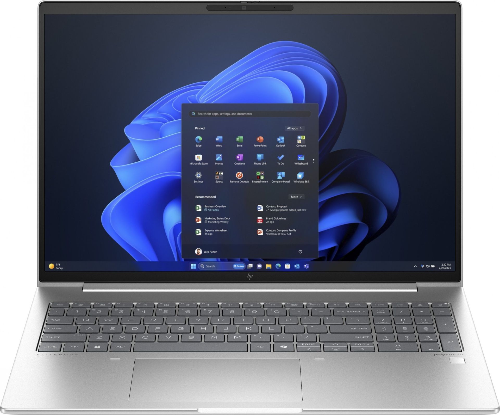 HP HP EliteBook 665 G11 Notebook - Wolf Pro Security - AMD Ryzen 5 7535U / 2.9 GHz - Win 11 Pro - Radeon 660M - 16 GB RAM - 512 GB SSD NVMe - 40.6 cm 16