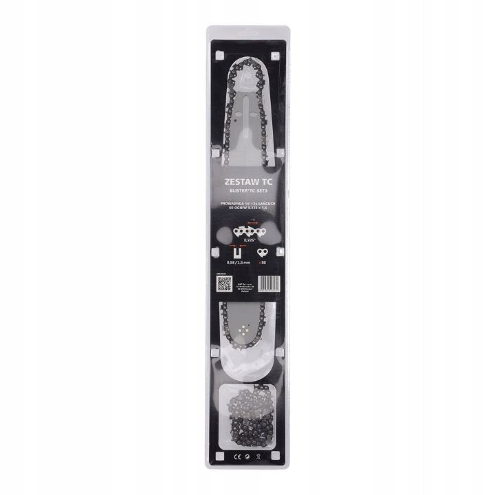 Zestaw do pilarek spalinowych TOP CUT: prowadnica 14