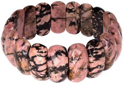 Rodonit Piękna Różowa Bransoleta