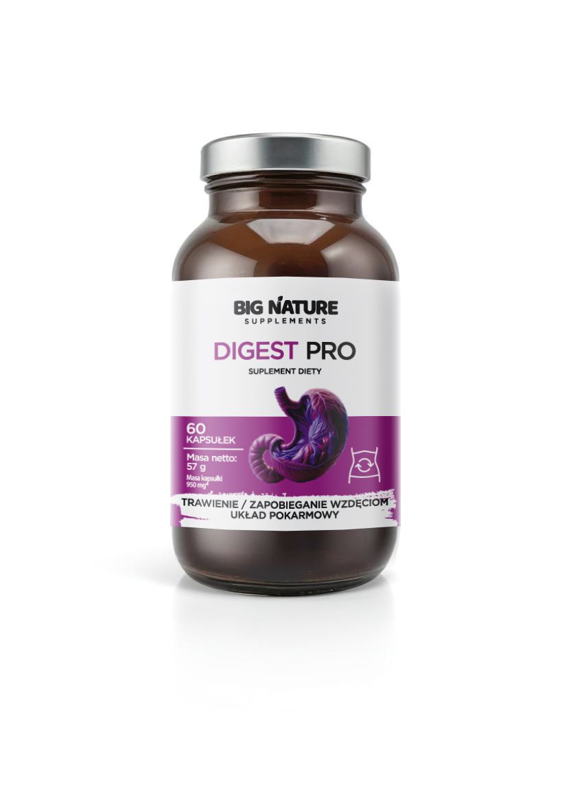 Big Nature Digest Pro - suplement diety 60 kaps. - suplement
