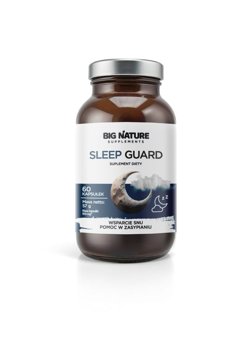 Big Nature Sleep Guard - suplement diety 60 kaps. - suplement