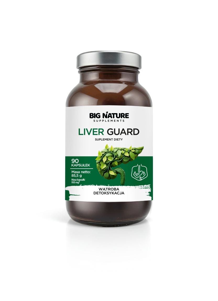 Big Nature Liver Guard - suplement diety 90 kaps. - suplement