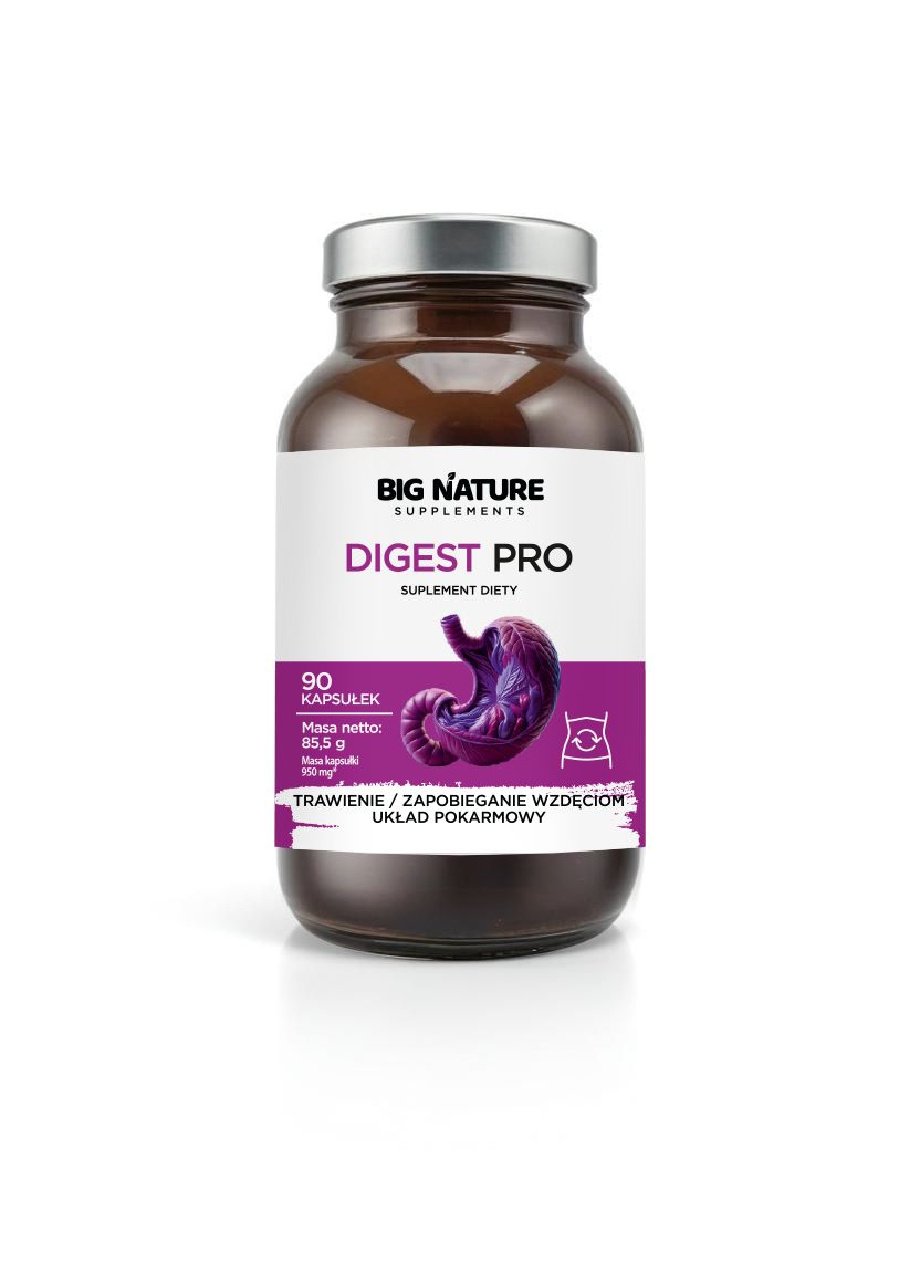 Big Nature Digest Pro - suplement diety 90 kaps. - suplement