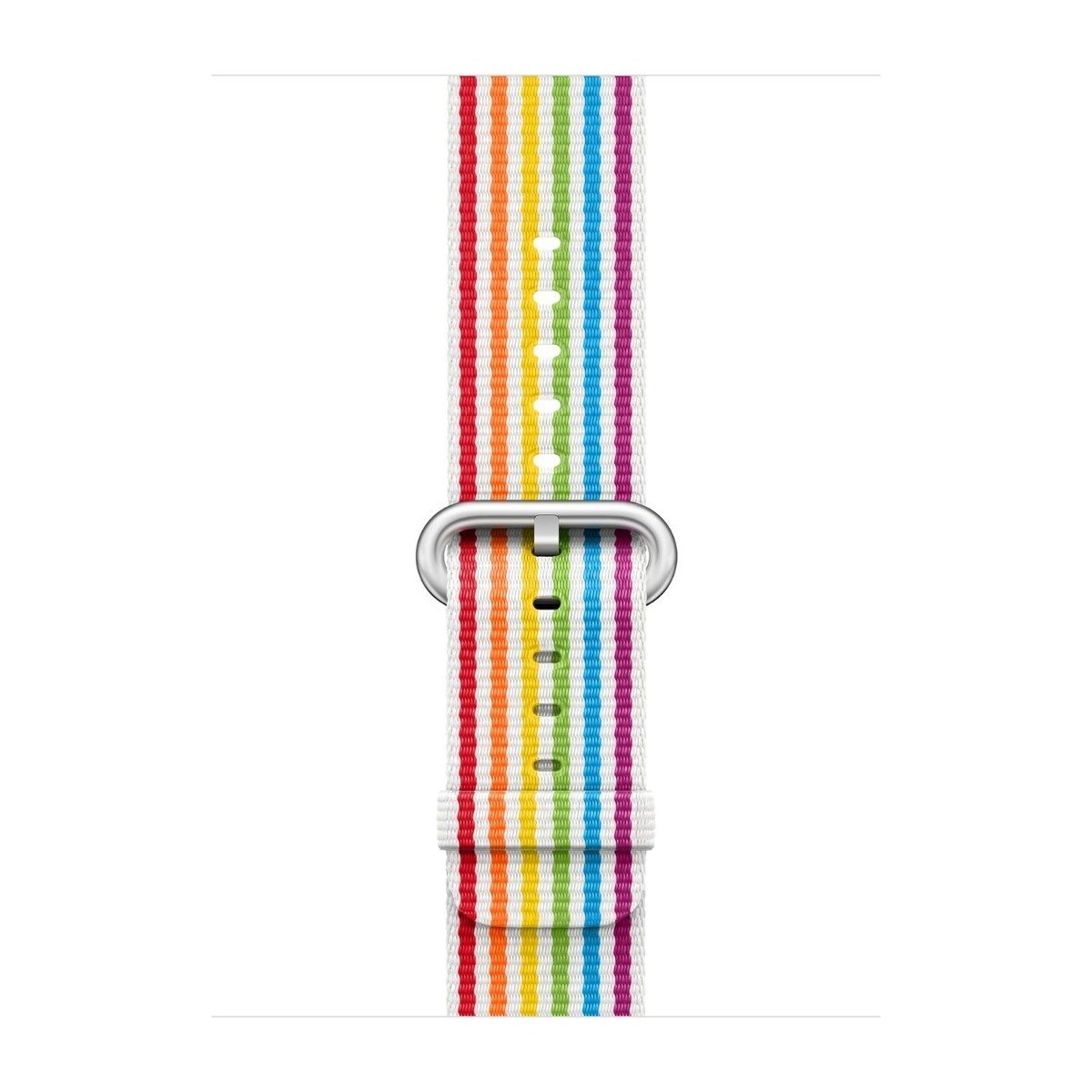 Apple Pasek nylonowy w kolorze Pride Edition do koperty 38mm / 40mm / 41mm / 42mm - rozmiar S/M
