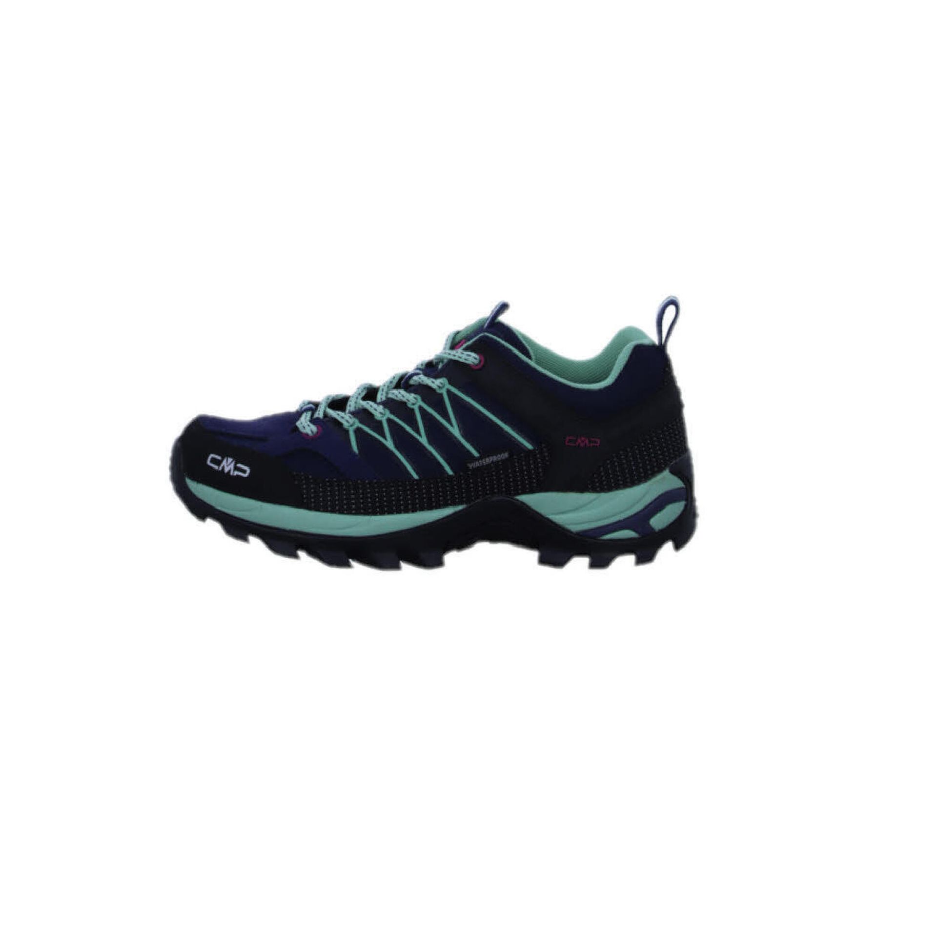 CMP Damskie buty trekkingowe Rigel Low Wmn Wp Walking Shoe, Blue-Acqua, 42 EU, Blue Acqua, 42 EU