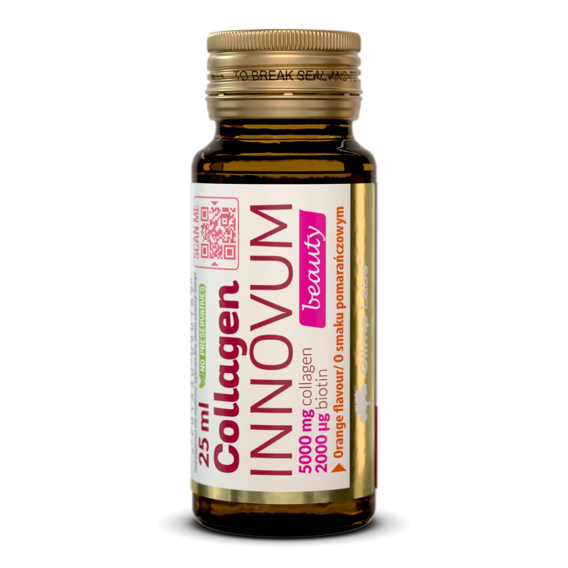 Suplement diety, OLIMP Collagen Innovum Beauty - pomarańcza, 25ml