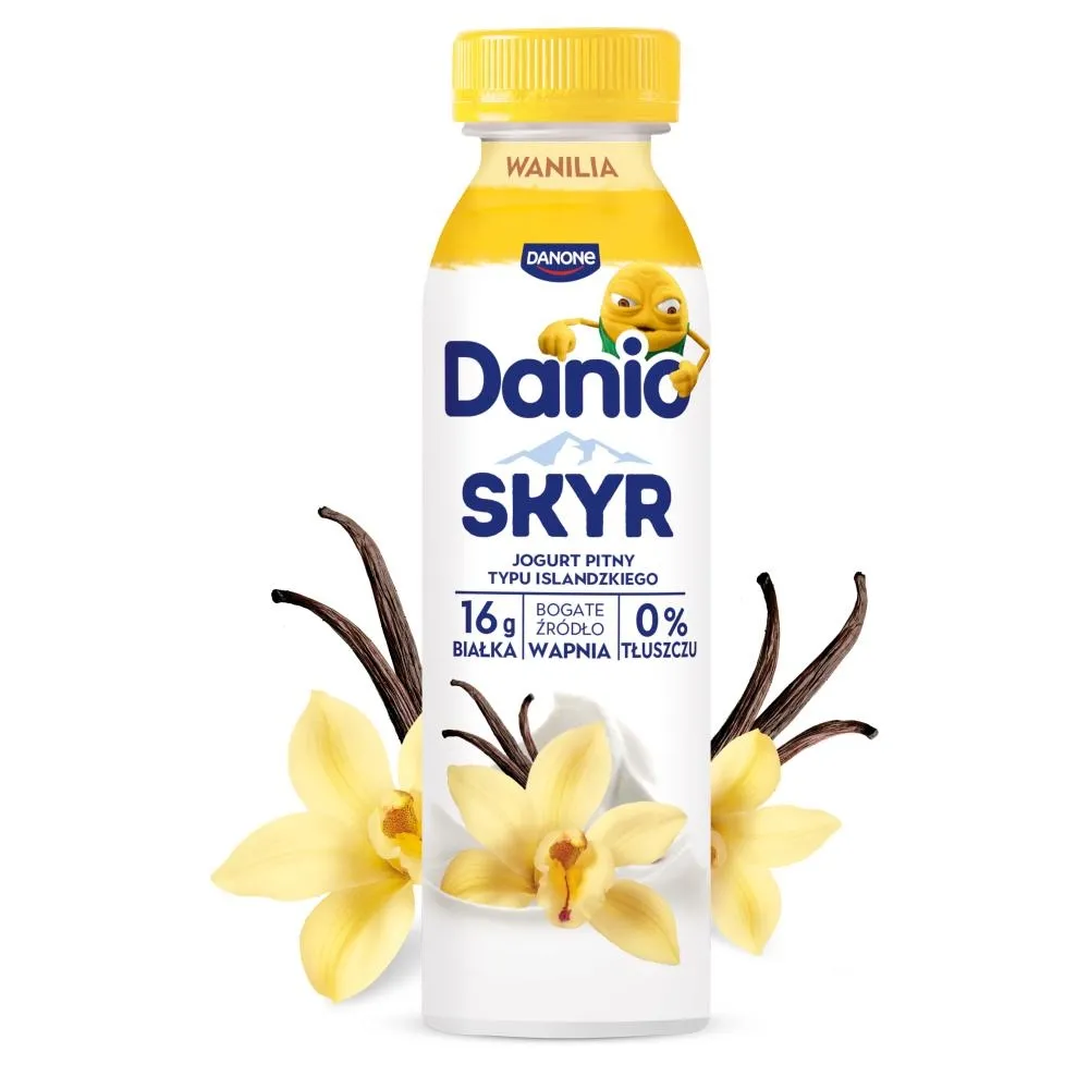 Danio Skyr jogurt pitny typu islandzkiego wanilia 270 g
