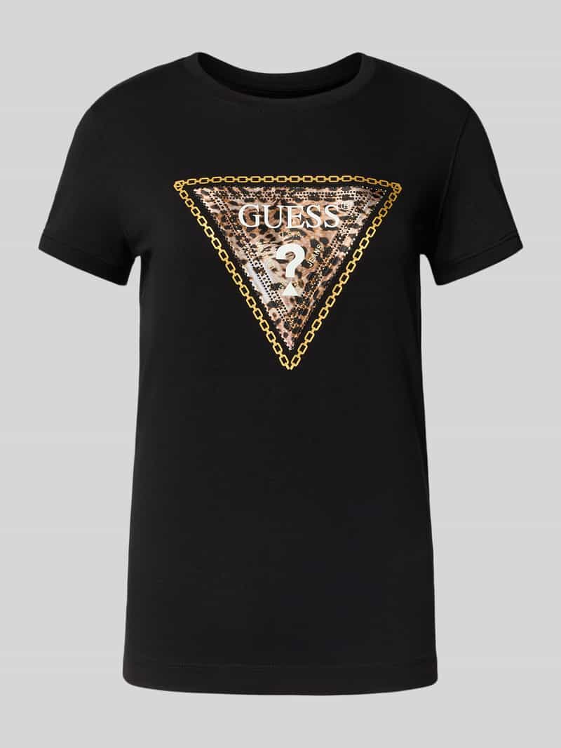 T-shirt z okrągłym dekoltem
