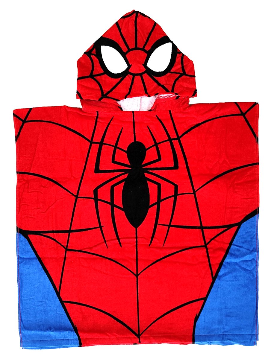Ponczo kąpielowe Marvel Spider-Man 60 x 120 cm
