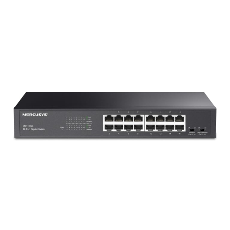 TP-Link MS116GS łącza sieciowe Gigabit Ethernet (10/100/1000) Czarny MS116GS