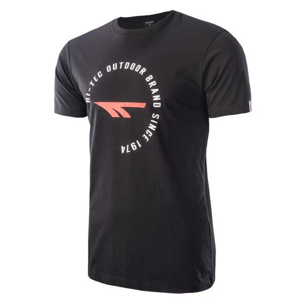 Koszulka Męska Hi-tec T-shirt Sportowa Bawełniana Olen / L