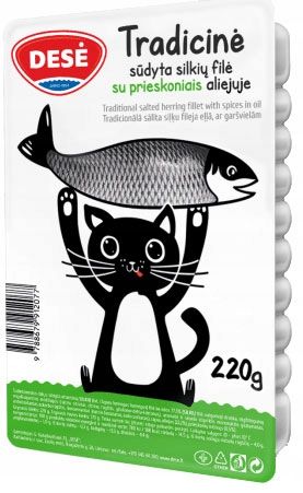 Filety śledziowe w oleju z przyprawami 220 g