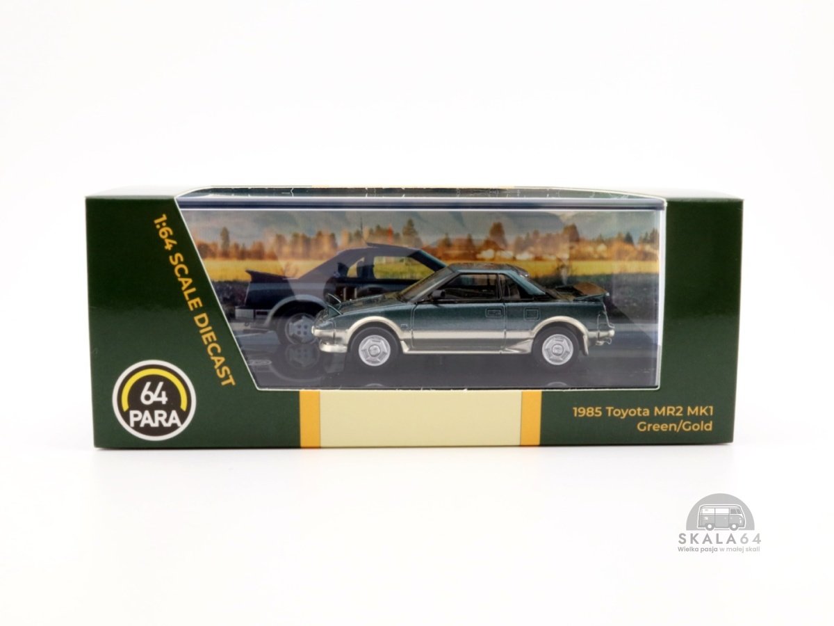 PARA64 1985 Toyota MR2 MK1 Green / Gold PA-55368 LHD