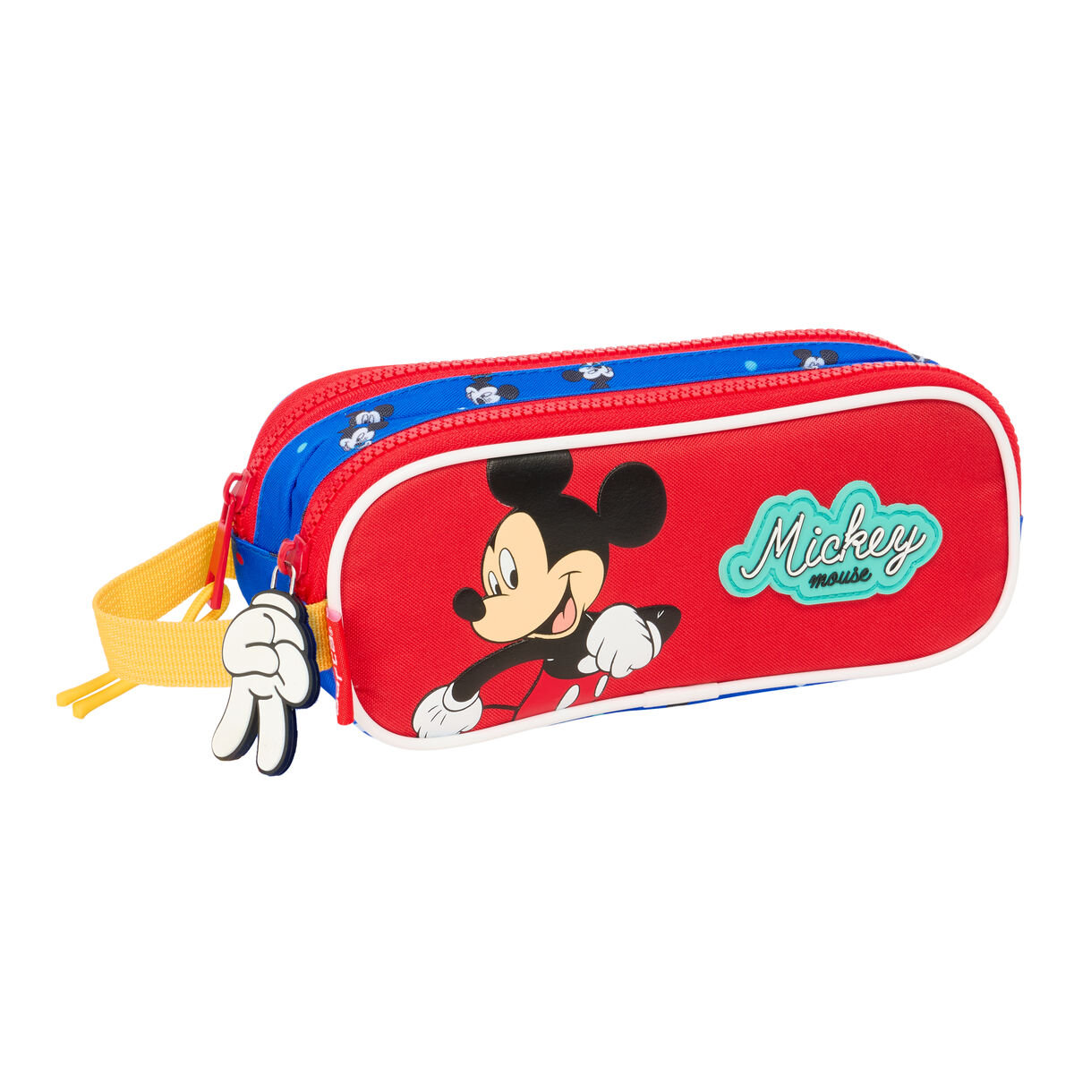Piórnik Podwójny Mickey Mouse Clubhouse Good day Niebieski 21 x 8 x 6 cm