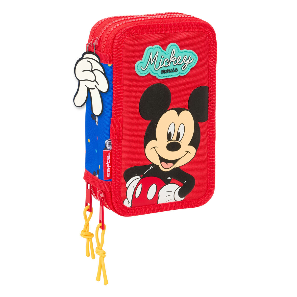 Piórnik potrójny Mickey Mouse Clubhouse Good day Niebieski 12,5 x 19,5 x 5,5 cm 37 Części