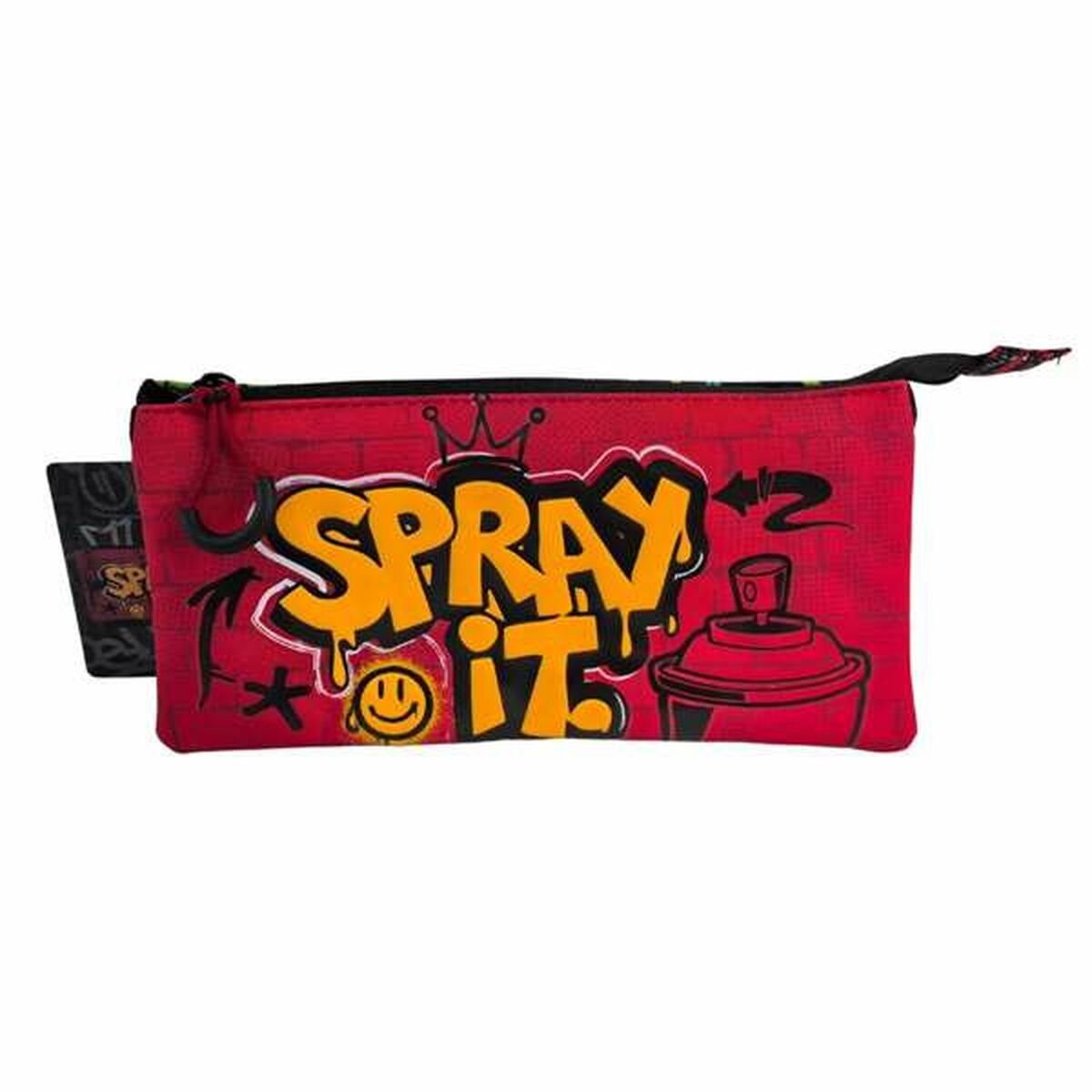 Piórnik Potrójny Toybags Grafitti 11 x 23 x 5 cm