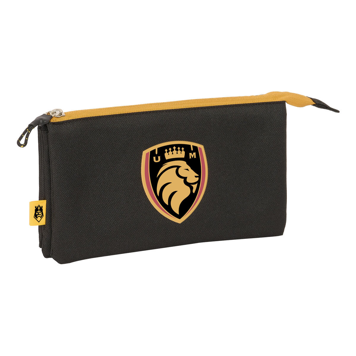 Piórnik Potrójny Kings League Ultimate Móstoles Czarny 22 x 12 x 3 cm