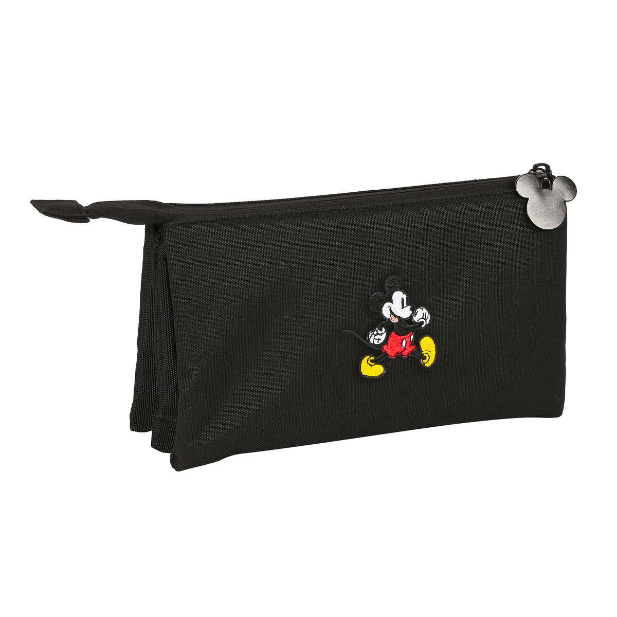 Piórnik Potrójny Mickey Mouse Clubhouse Premium Czarny 22 x 12 x 3 cm