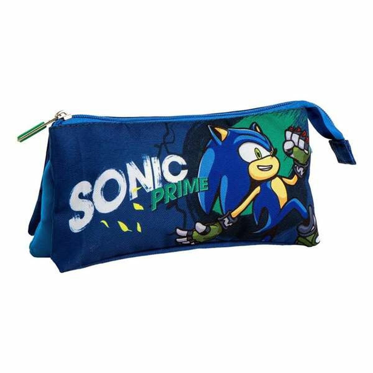 Piórnik Potrójny Sonic Prime Jasnoniebieski Light Blue 2,2 x 1,1 x 22,5 cm