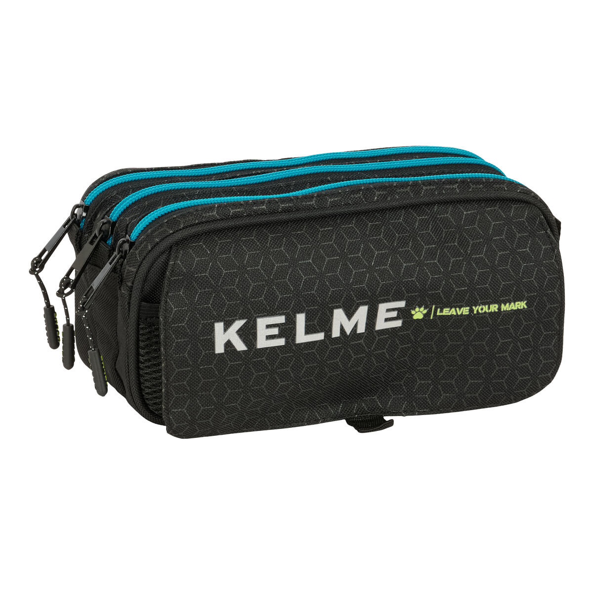 Piórnik Potrójny Kelme Iron Czarny 21,5 x 10 x 8 cm