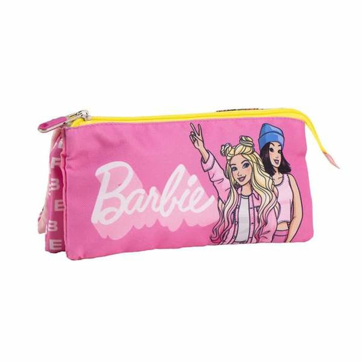 Piórnik Potrójny Barbie Fuksja 2,2 x 1,1 x 22,5 cm