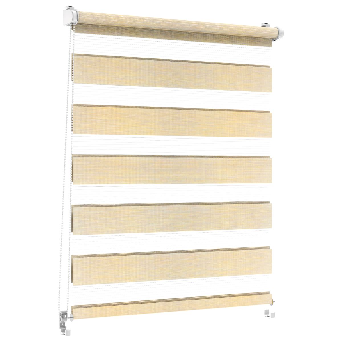 Roleta dzień noc Naturale Click 81 x 215 cm piaskowa